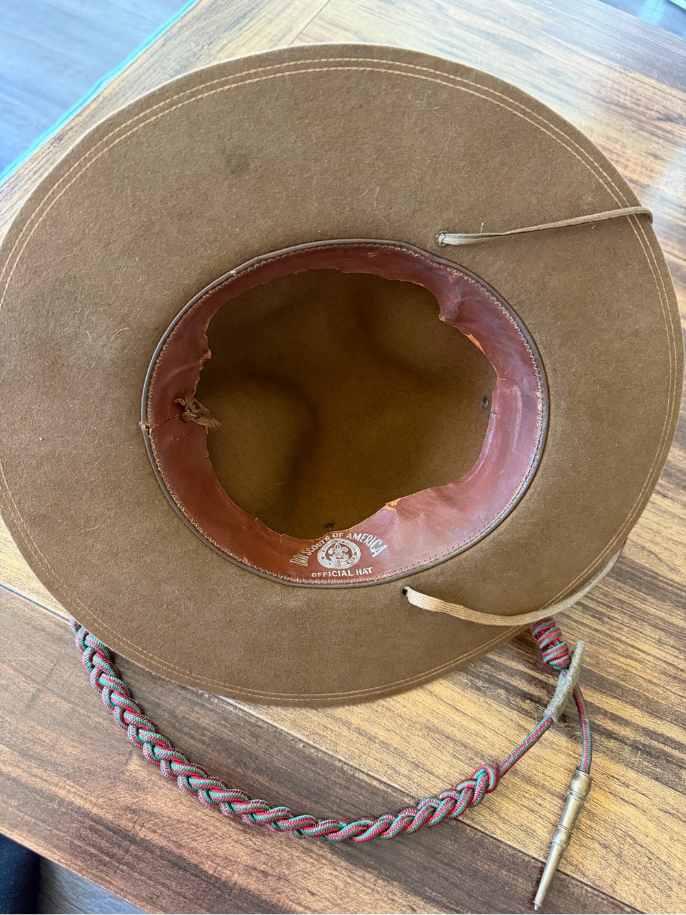 Vintage 1940’s Boy Scouts of America Campaign Hat - Picture 2 of 3